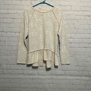 Cato Women’s Large Long Sleeve Floral Top
